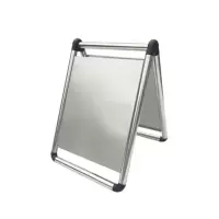 奈斯特 不锈钢警示牌可折叠 670mm*450mm 个