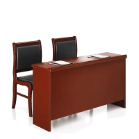 奈斯特 办公桌椅会议桌椅(一桌两椅) 1200*400*760mm 套