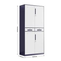 奈斯特 中二斗文件柜 900*400*1850mm 台