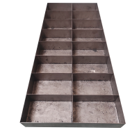 奈斯特 不锈钢料盒 290*660mm 个