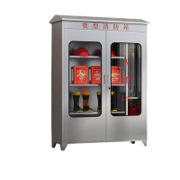 奈斯特 户外不锈钢消防站消防器材柜 1200*400*1800mm 个