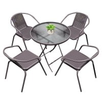 奈斯特 户外桌椅 一桌四椅 套