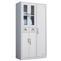 奈斯特 五门二斗 文件柜 970*420*1850mm 白色 台