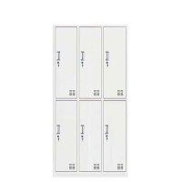 奈斯特 六门 更衣柜 900*500*1850mm 白色 台