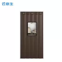 云意生 加厚棉门帘 带窗口定制尺寸 平方米