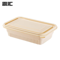 一次性可降解餐盒 环保打包盒 650ml 300套/箱