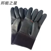 邦能之星电焊手套户外防烫焊接隔热手套特厚耐高温劳保手套N52235