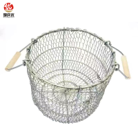 楚庆优 抬筐铁丝抬筐 520*420*300mm 个