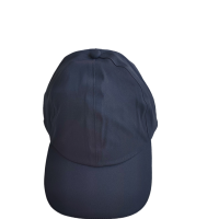 雅思威尔黑色压胶防晒帽YESF2503顶