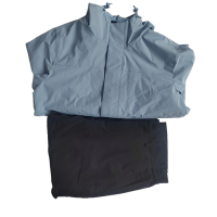 雅思威尔蓝色长袖套装YES833套