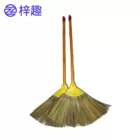 梓趣 扫把 木把 个