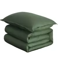 梦丽赛 绿色三件套宿舍床上用品 三件套1米床1.2米床 (套)