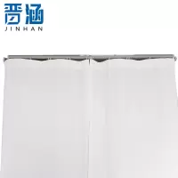 晋涵 货架挡帘布帘 白色 米