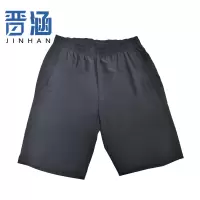 晋涵 运动休闲短裤 黑色/件