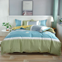 梦知音精纺四件套平行线(绿)