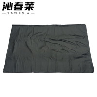 沁春莱黑色大号平口加厚垃圾袋50*60cm/只