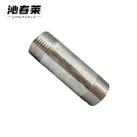 沁春莱 镀锌长对丝 DN25*20cm 根