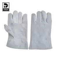 TDUO反绒双层劳保防护焊工手套S52 双