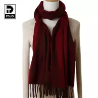 TDUO保暖纯色羊羔毛围巾CC27 条