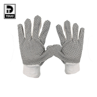 TDUO 点珠帆布手套 I161 双