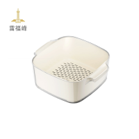 雷福峰厨房沥水篮双层洗菜盆大号/套