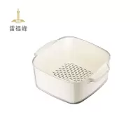 雷福峰厨房沥水篮双层洗菜盆大号/套