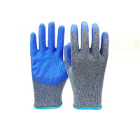 铁平 耐磨涂胶手套 均码 /双