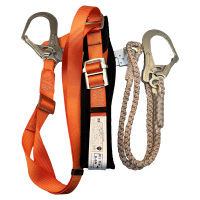 铁平 腰带式接触网大钩安全带 围杆作业(W)条