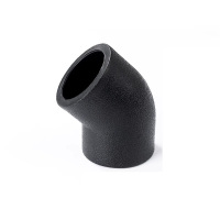 时速 PE等径承插弯头 75mm 45度 个