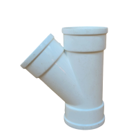 时速 PVC45°等径斜三通 110mm 个