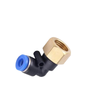 时速 PU气管内丝弯头APLF6-M5 个