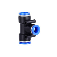 时速 PU气管异径三通 PEG12-10-12 个