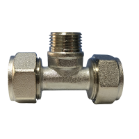 时速 铝塑管外丝三通 32x1