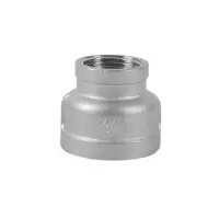 允诚 加厚不锈钢异径直接 DN15x20 个