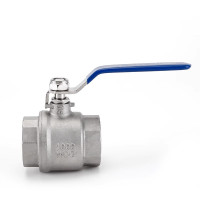 允诚 两片式不锈钢球阀 Q11F-16P DN15 个