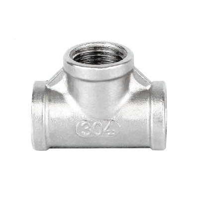 允诚 加厚不锈钢三通 DN8 个