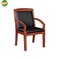 鹍翔实木斜扶手办公椅91X54X55CM/把