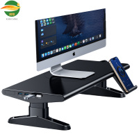 鹍翔显示器增高架619X233X146MM/个(单手旋钮升降4口USB3.0拓展/30W快充单)