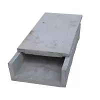 锲衡 水泥电缆槽 420mm*100mm*1000mm 个