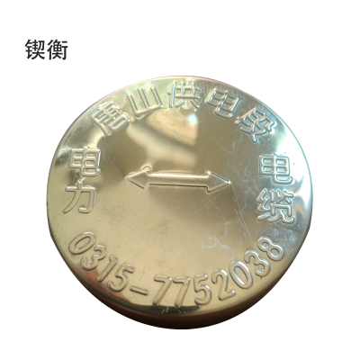 锲衡地面标识牌100mm*20mm*2块