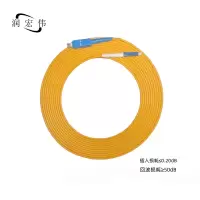 润宏伟 低烟无卤 光纤跳线 尾纤 LC-SC-1m 条