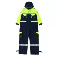 飞翔大雁 高可视警示连体防护服 一体式(特大中小)件