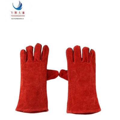 飞翔大雁 全皮电焊手套 均码 双