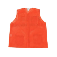 飞翔大雁 荧光红网眼马甲 特、大、中、小 件