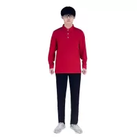 铁钧 纯棉长袖POLO衫T恤 TJ-1869(件)