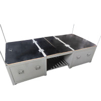 鋆珑 钢制制式床 单人床+床头柜 组