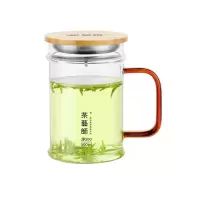 鋆珑 茶艺师系列 玻璃办公杯净500 500ml 个