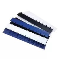 鋆珑 装订夹条100支装(三色可选请备注颜色) 5mm 盒