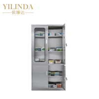 依琳达 不锈钢文件柜 900*400*1800mm 台