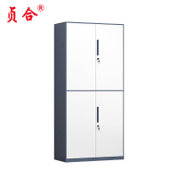 贞合 通双节文件柜灰白 1850*900*400mm 台